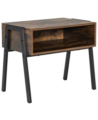 Stackable End Table Night Stand Bedside Table Shelf Accent Table
