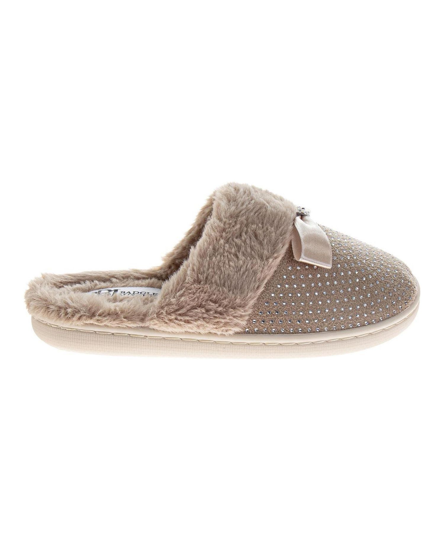 Womens Rhinestone Slippers (Adults)