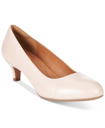 Clarks Artisan Women's Heavenly Shine Kitten-Heel Pumps