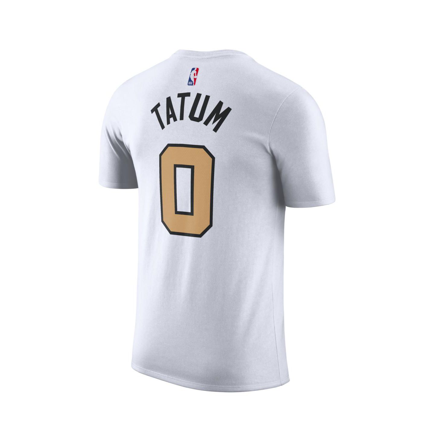 Футболка Nike Jayson Tatum White Boston Celtics 2025/26 City Edition Name & Number — фото 3
