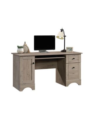 Miscellaneous Office Computer Desk, Laurel Oak finish