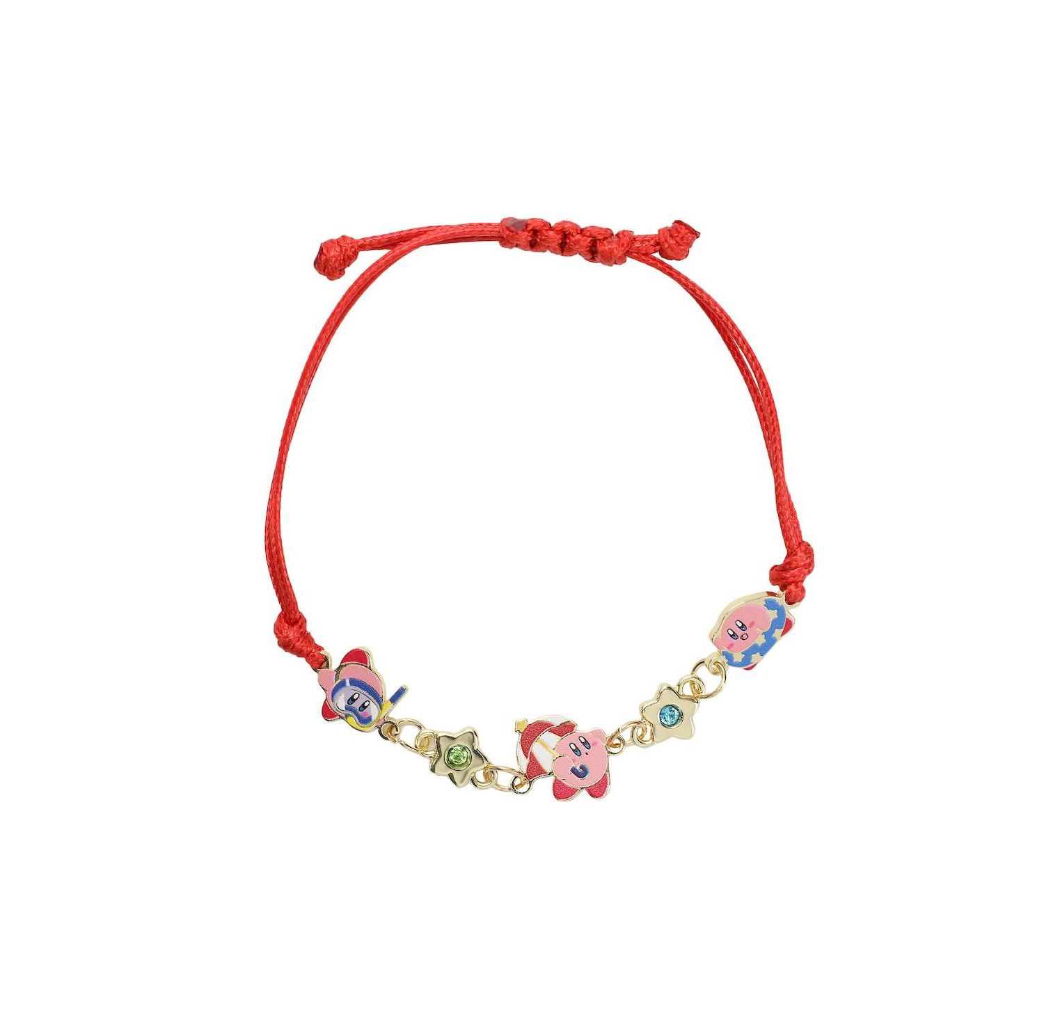 Kirby Copy Abilities 3-Pack Multi-Charmed Bracelet