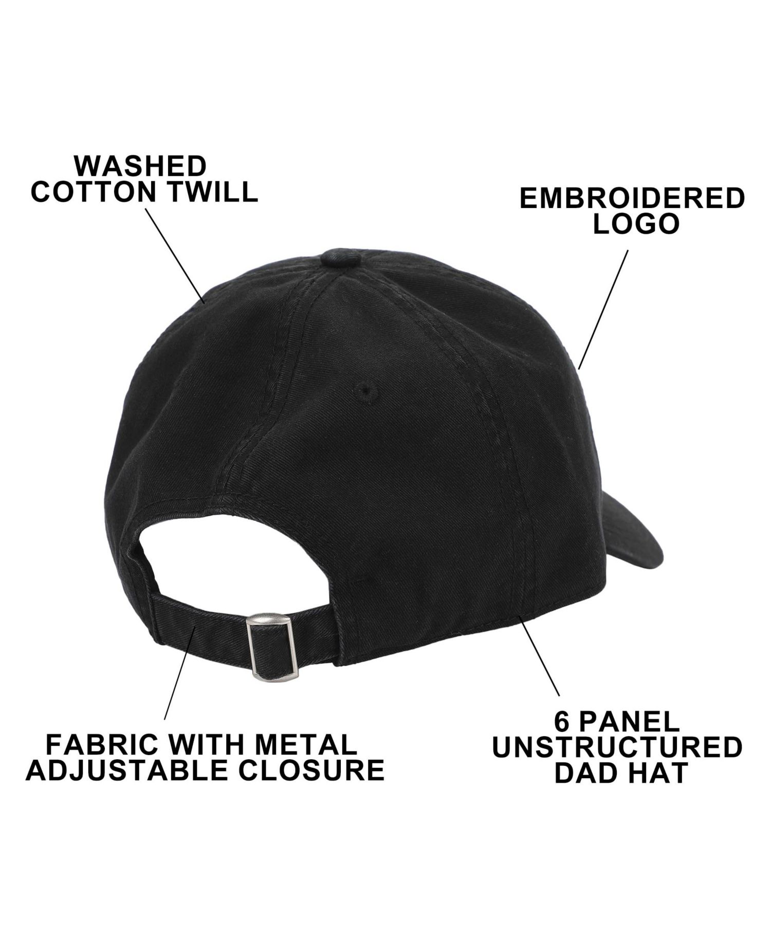 Men's Washed Cotton Twill Dad Cap