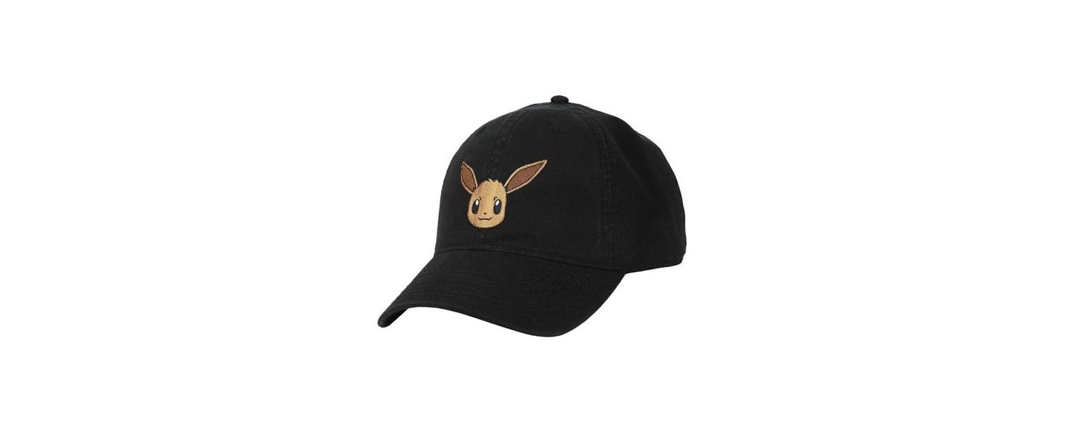 Men's Eevee Black Dad Hat