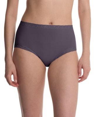 Women's Bliss Lace-Trim High-Rise Cotton Brief 755058