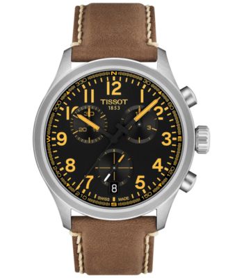 Men's Round Silver Stainless Steel Watch 42mm