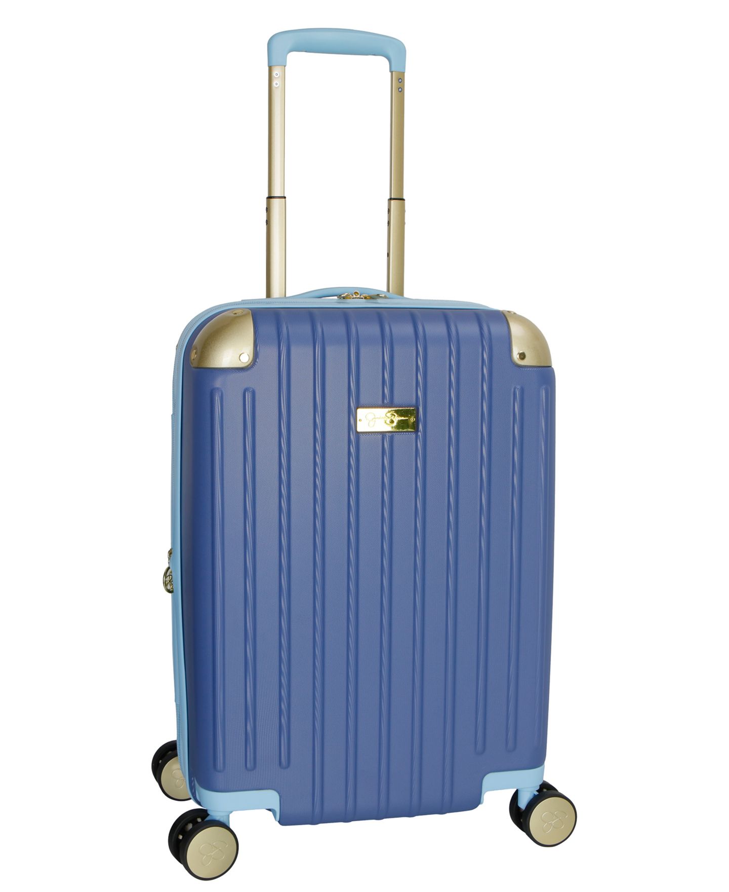 Чемоданы Jessica Simpson Sag Harbor 3 Piece Hardside Spinner Luggage Set, цвет: Синий — фото 7