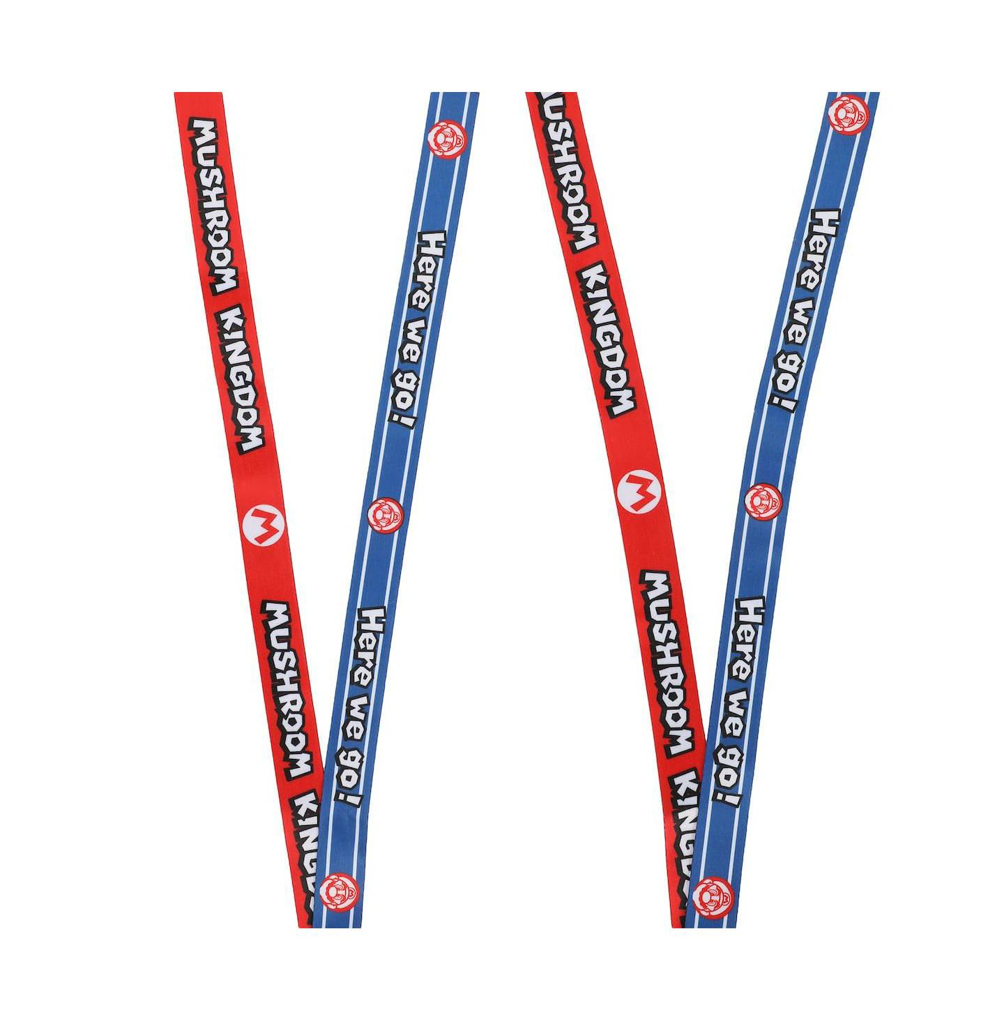 Женские брелоки SUPER MARIO Officially Licensed Mario Lanyard with PVC Rubber Charm, цвет: Разноцветный — фото 6