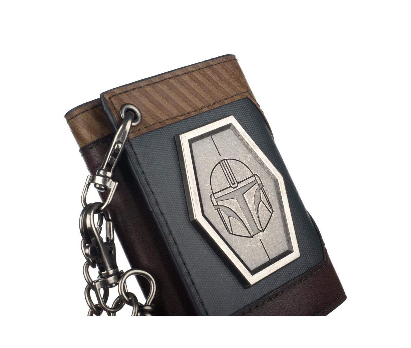 Мужской кошелёк Star Wars: The Mandalorian Chain Wallet with Metal Shield, цвет: Разноцветный — фото 9