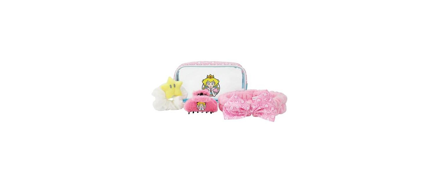 Bros Princess Peach 4-Piece Treat Yourself Care Kit