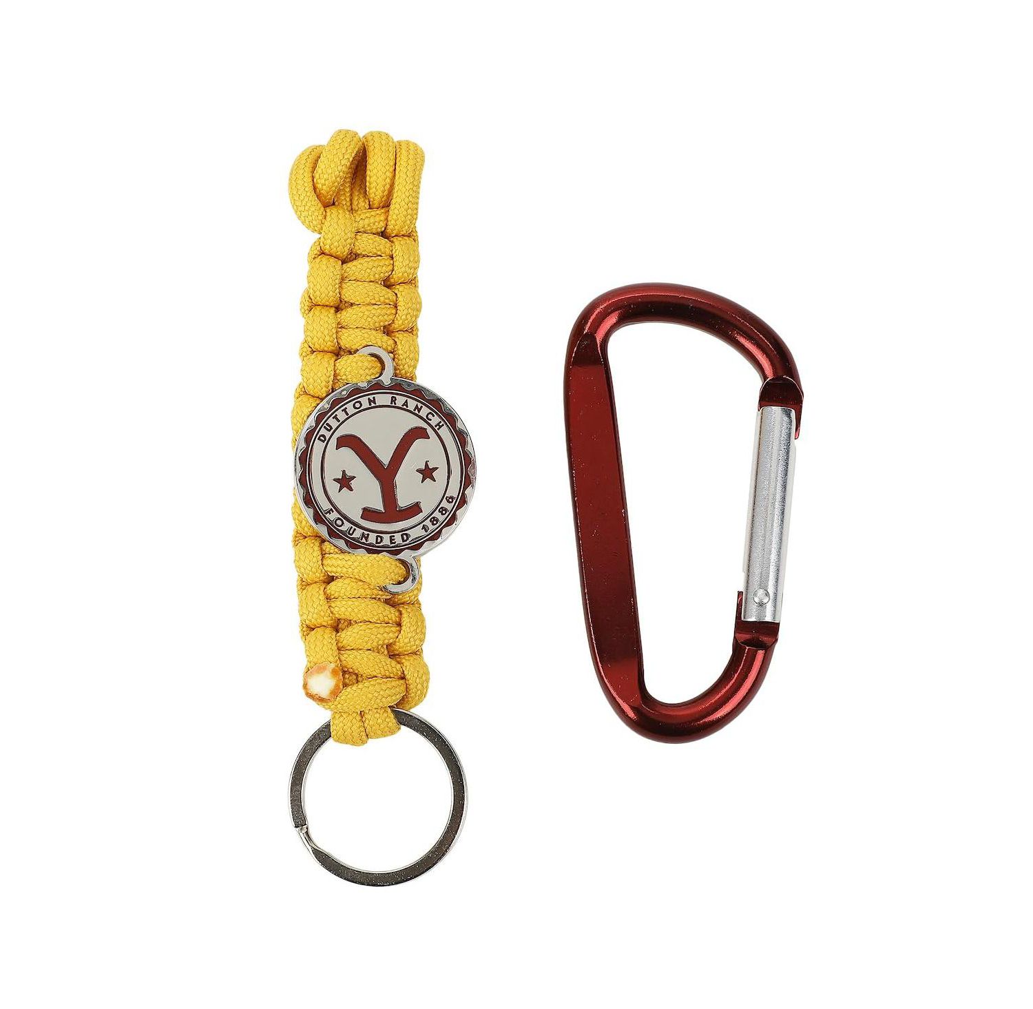 Logo Carabiner Clip Keychain