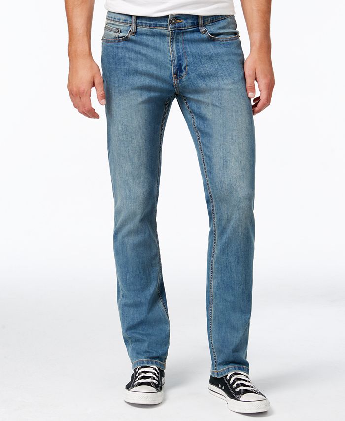 Ring of Fire Men's Straight Fit Stretch Jeans, Created for Macy's - Macy's