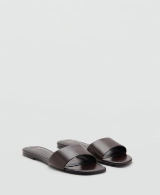 Women's Flat Leather Sandals