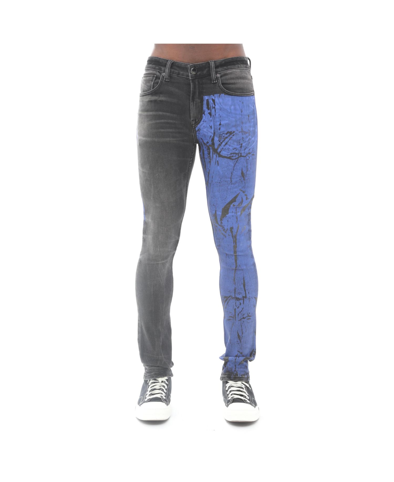 Men's Strat Super Skinny Fit Jean in Crinkled