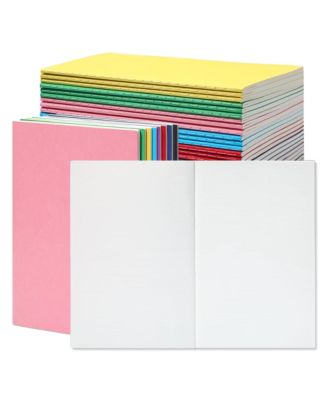 A5 Blank Journal Notebooks Bulk Soft Cover Unlined Paper