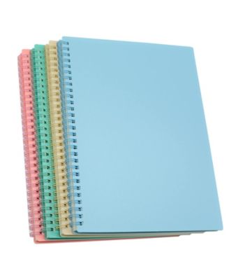 Spiral Notebook Plastic Hardcover College Ruled Journal