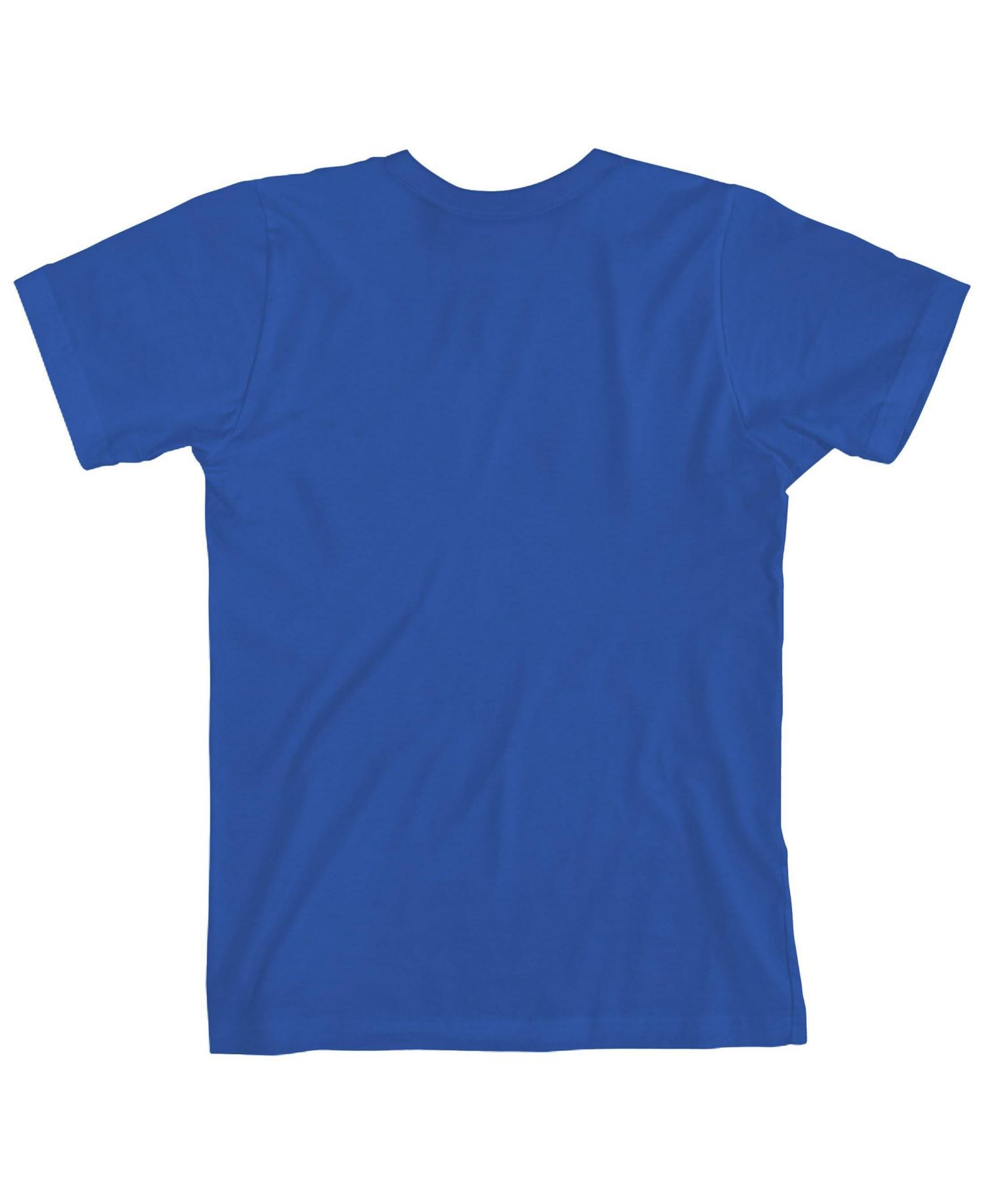 Supa Buddies Youth Royal Blue Crew Neck Short Sleeve T-shirt-XS