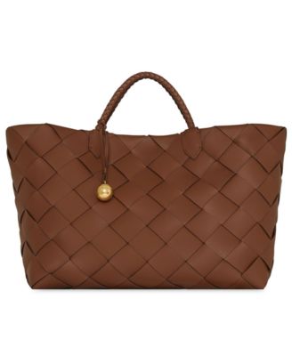 Frankie Woven Large Tote Handbag