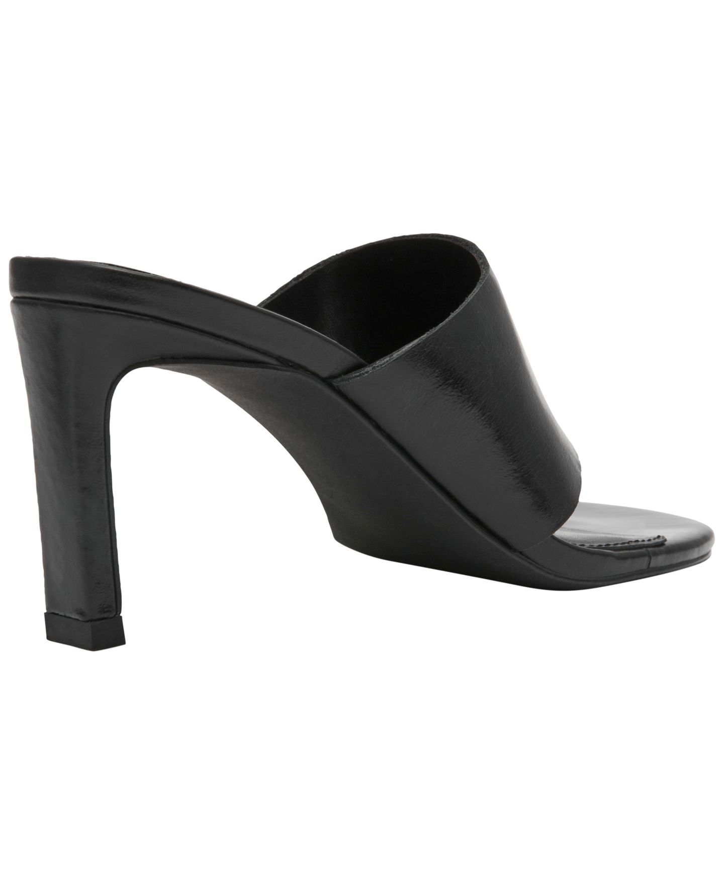 Женские сандалии Steve Madden Valentin Hooded Blade-Heel Dress Sandals, цвет: Чёрный — фото 7