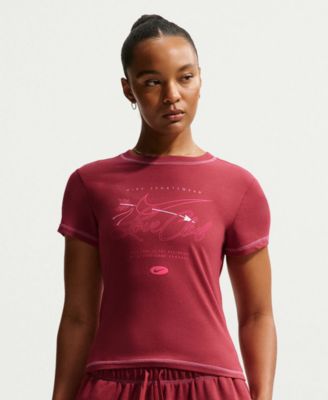 Sportswear Women's Chill Knit Slim Short-Sleeved Cropped T-Shirt