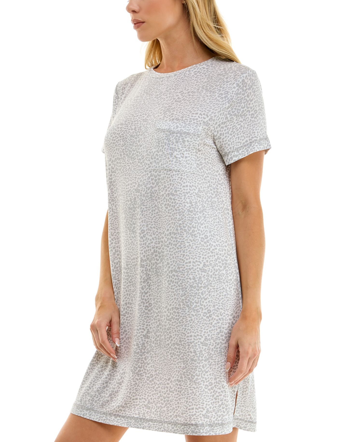 Women's Short-Sleeve Crewneck Sleep Shirt