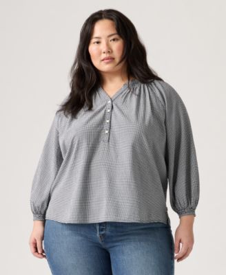 Plus Size V-Neck Reverie Top