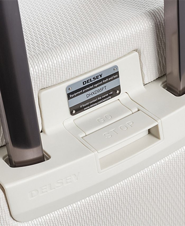 Delsey Chatelet Plus 21" CarryOn Hardside Spinner Suitcase & Reviews