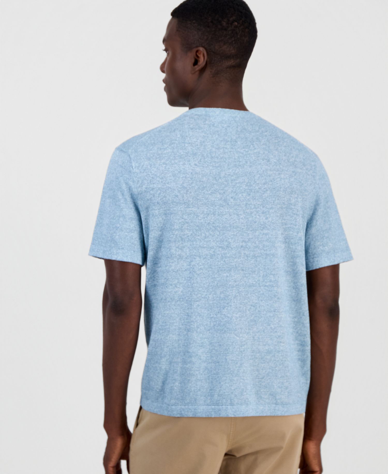 Men's Mouline Short Sleeve Crewneck T-Shirt