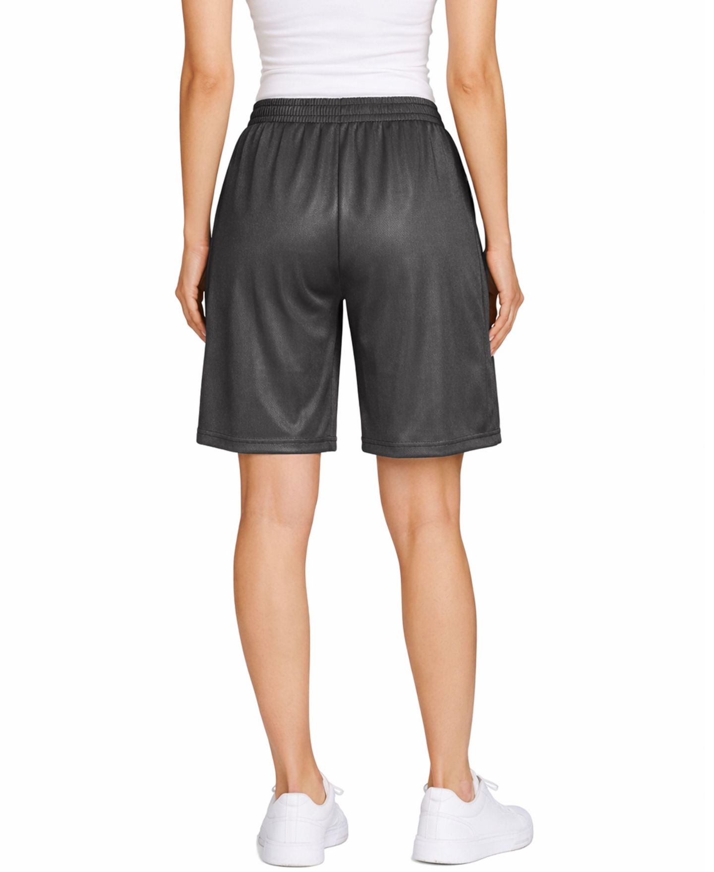 Женские шорты Jump Start Loose Fit Moisture-Wicking Performance Dazzle, цвет: Угольный — фото 3