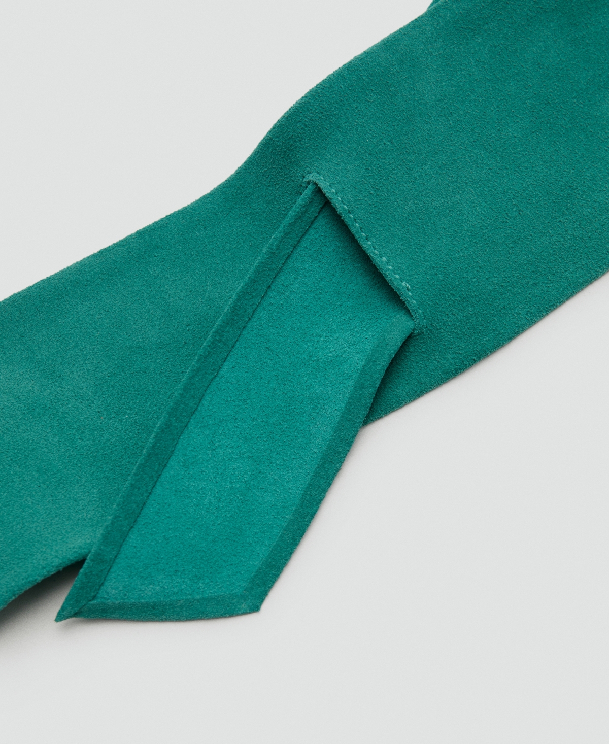 Mango Women's Suede Cummerbund Belt