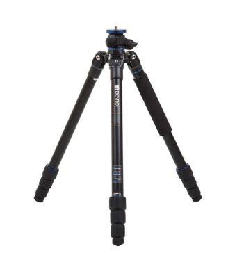 Go Plus FGP28A 4-Section Aluminum Travel Tripod with Integrated Monopod, 65.2" Maximum Height