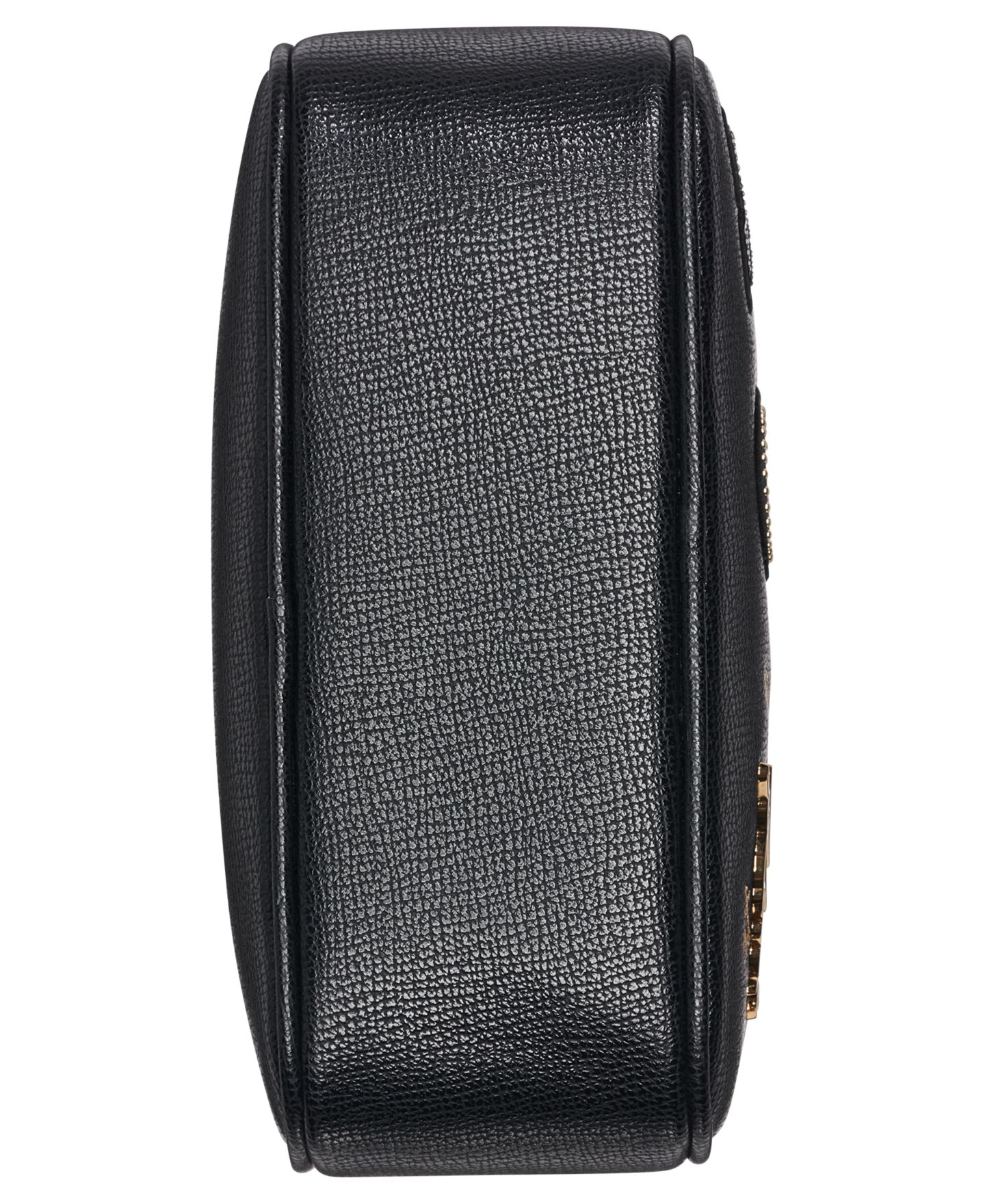 Женская сумка KARL LAGERFELD PARIS Maybelle Zip-Top Small Crossbody Handbag, цвет: Чёрный / Серебряный — фото 5