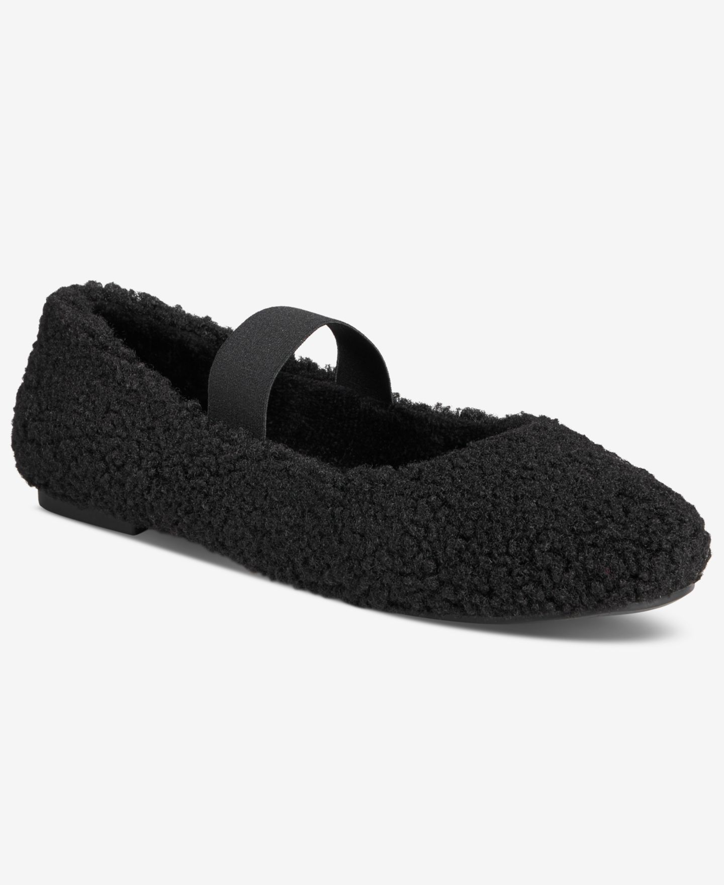 Женские тапочки Style & Co Averyy Slip-On Mary Jane Slippers, цвет: Чёрный — фото 1