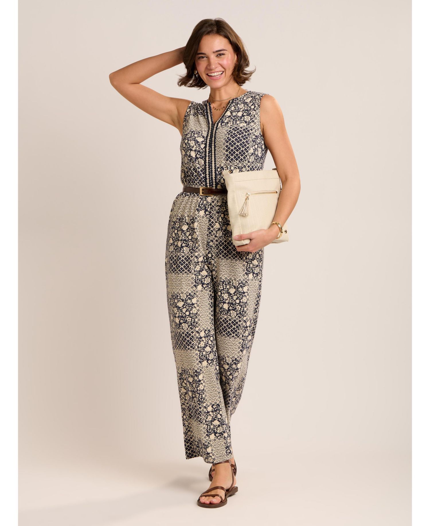 Women's Amanda Printed Jumpsuit