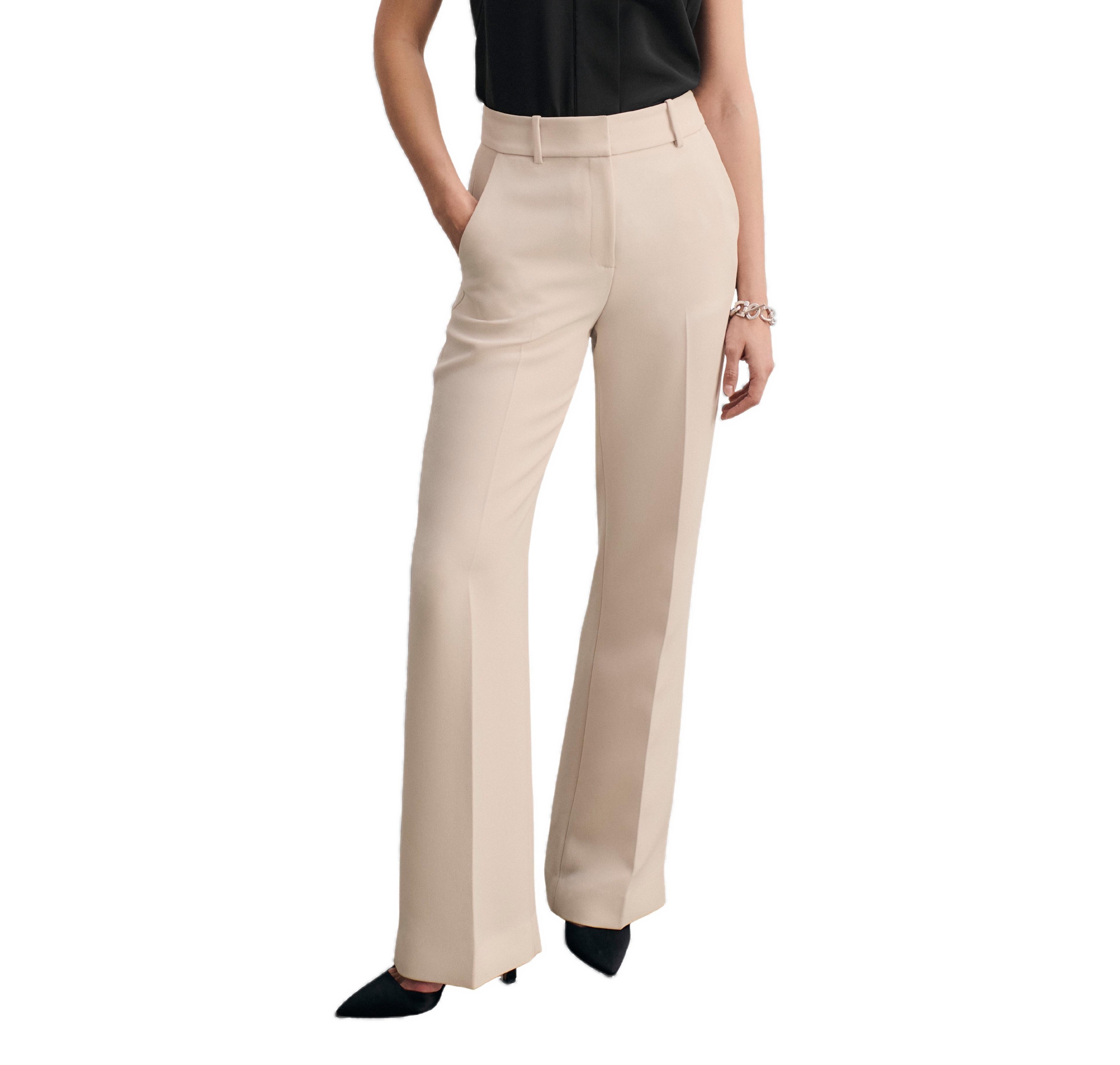 The Fold Women's Alzira Doppio Crepe Pants
