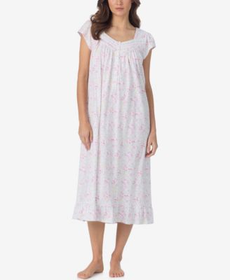 Women's Sweetheart Neck Cap-Sleeve Nightgown