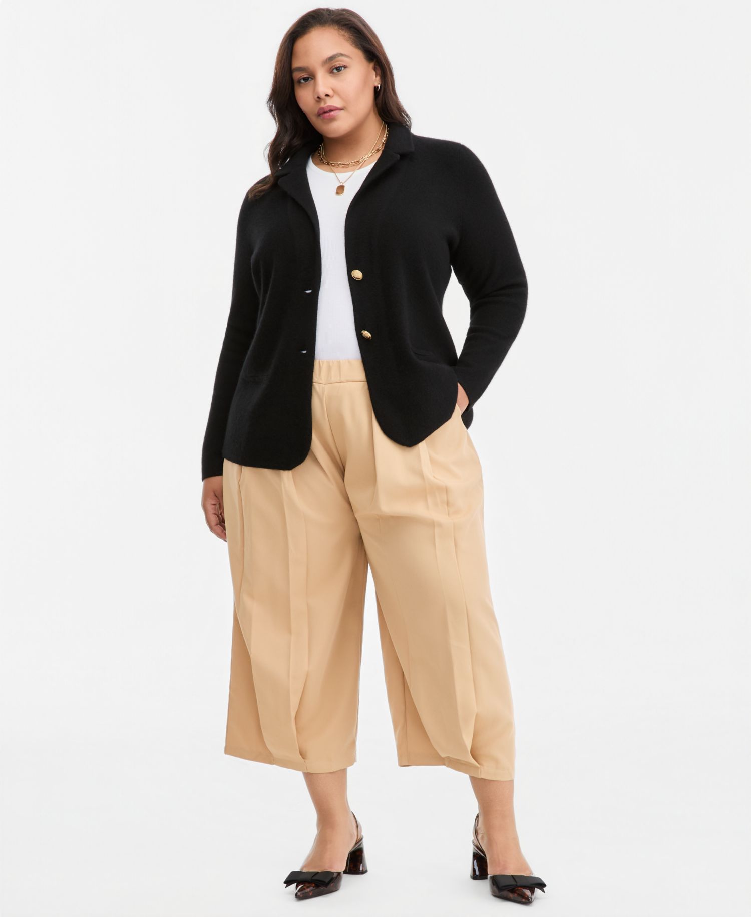 Women's 100% Cashmere Blazer