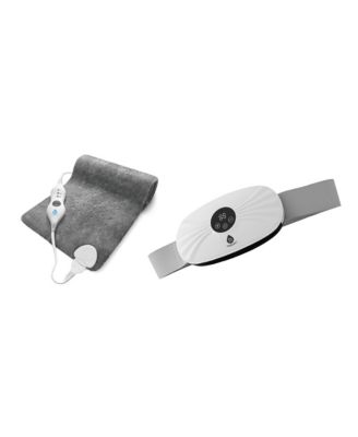 Extra Large Heating Pad and Rechargeable Stomach and Back Massager