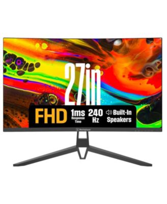 27" Curved Gaming Monitor, 200Hz, 1080p, 1500R, AMD FreeSync, Built-in Speakers, HDMI & DP