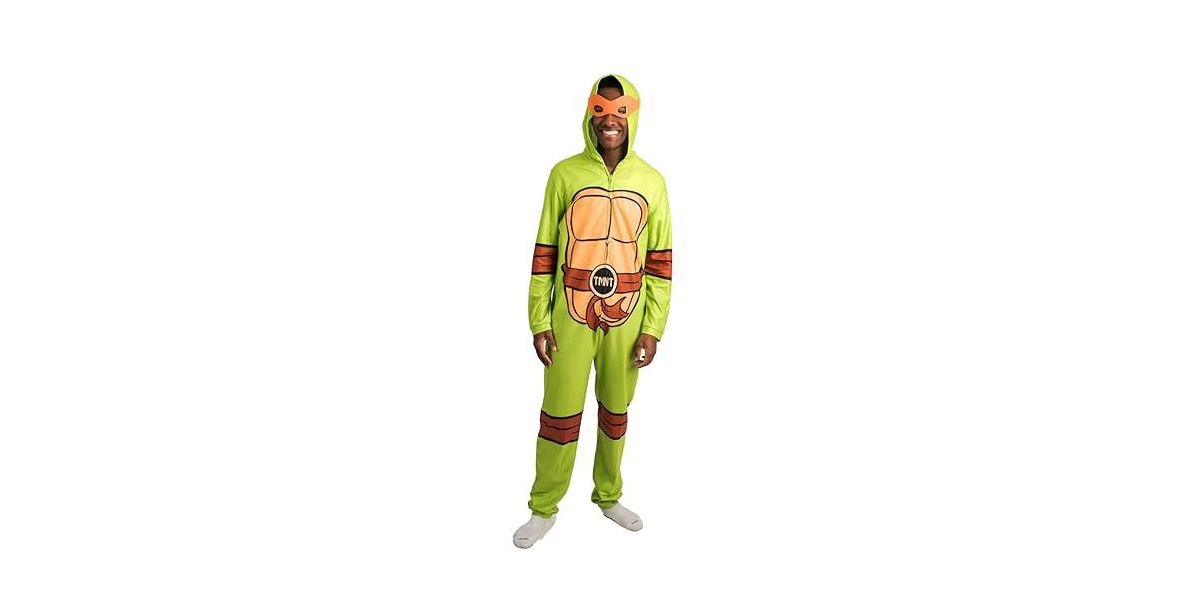 Teenage Mutant Ninja Turtles Hooded Cosplay Union Suit
