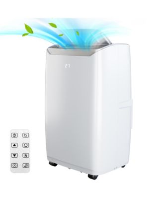 12,000 BTU Portable AC, 3-in-1 Cooling, Fan and Dehumidifier, Auto Swing, Quiet Remote, 24-Hour Timer, Window Kit