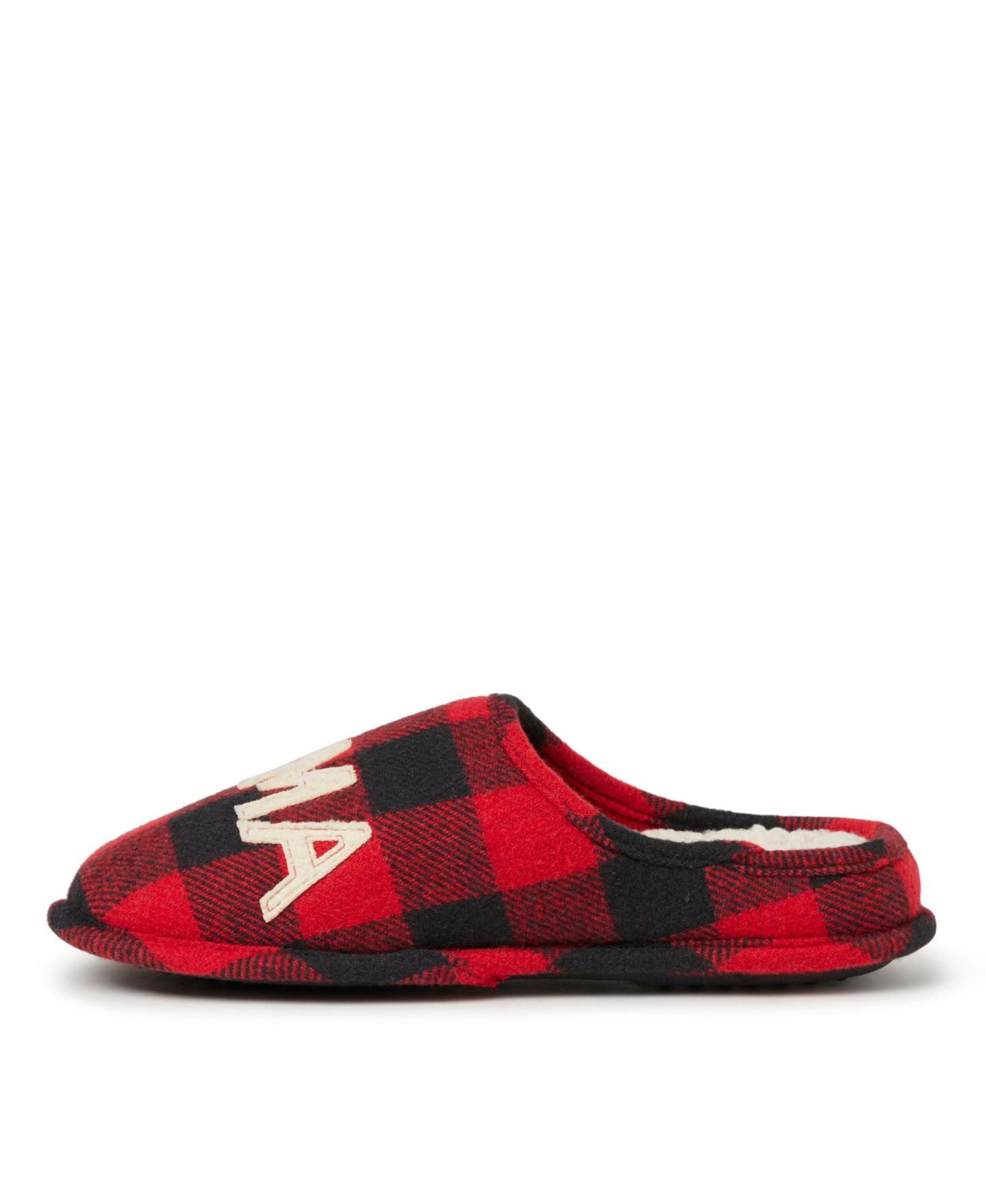 Женские сабо Dearfoams Buffalo Check Mama Bear Mom Clog House Slipper, цвет: Красный клетчатый — фото 8