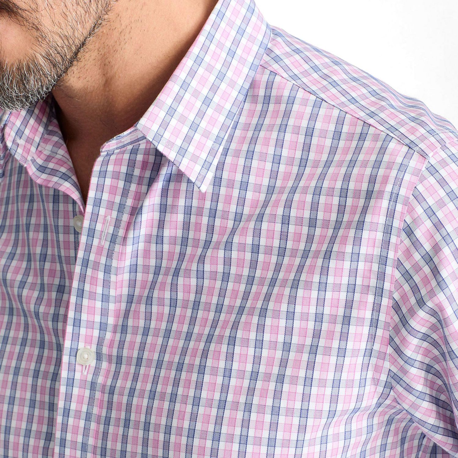 Men's Slim Fit Long Sleeve Wrinkle Free Dolcetto Shirt