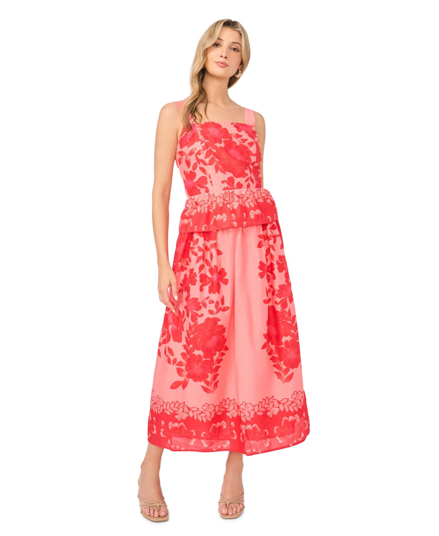 Women's Cotton Pull-On Elastic Waistband Skirt