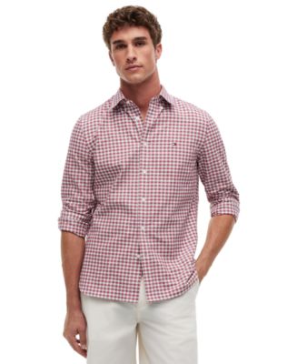 Tommy Hilfiger Men's Heritage Oxford Small Check Shirt - Macy's