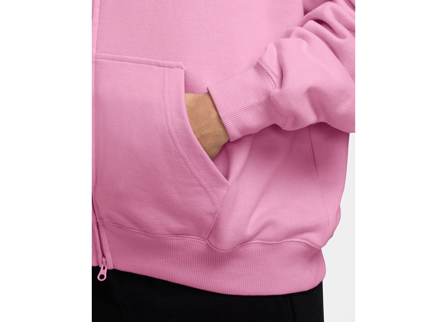 Women's Studio Fleece Light Weight Oversized Full-Zip Hoodie
