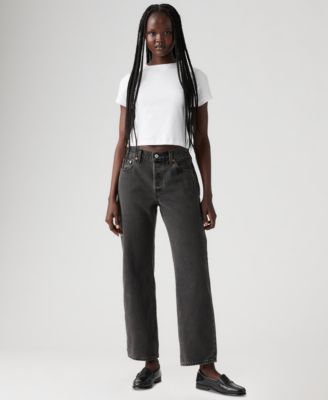 Premium Women's 501 90's Ankle Mid-Rise Straight-Fit Jeans