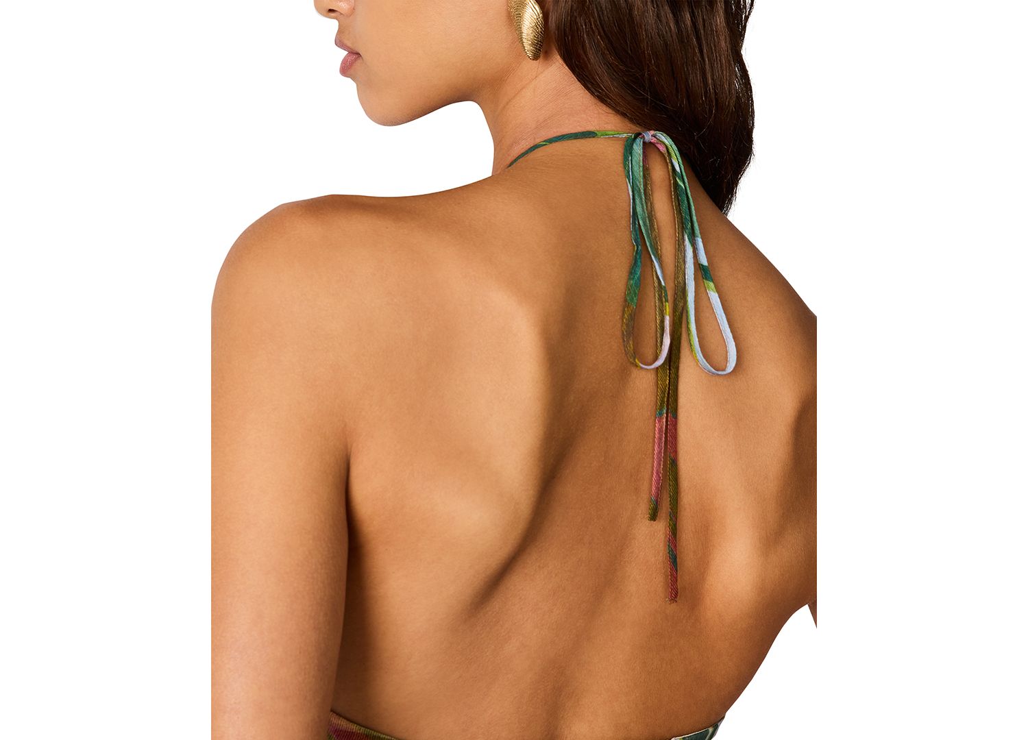 Women's Yazmina Sleeveless Halter Boho Dress
