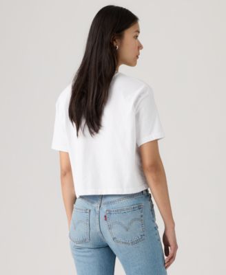 Levi's Women's Crewneck Cropped T-Shirt - Image 3