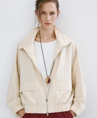 Women's Starring Hailey Bieber Lyocell Bomber Jacket